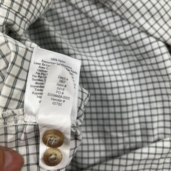 Eddie Bauer Mens Plaid Fishing Shirts Vented Back LOT OF 2 size XL Outdoor Hike - Picture 16 of 16